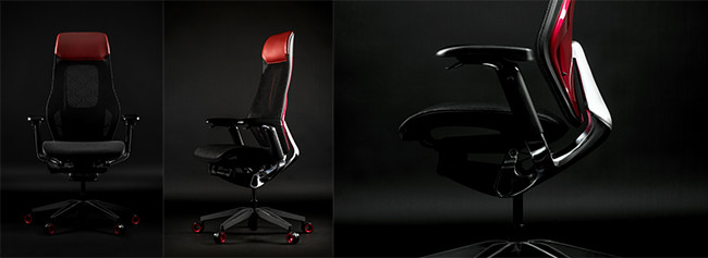 Гоночный автомобиль стула Roc GT красный предводительствует удобный Breathable стул 4 игры шарнирного соединения